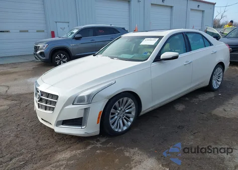 2014 Cadillac Cts Luxury из США, поврежденный, VIN 1G6AX5SX1E0180235